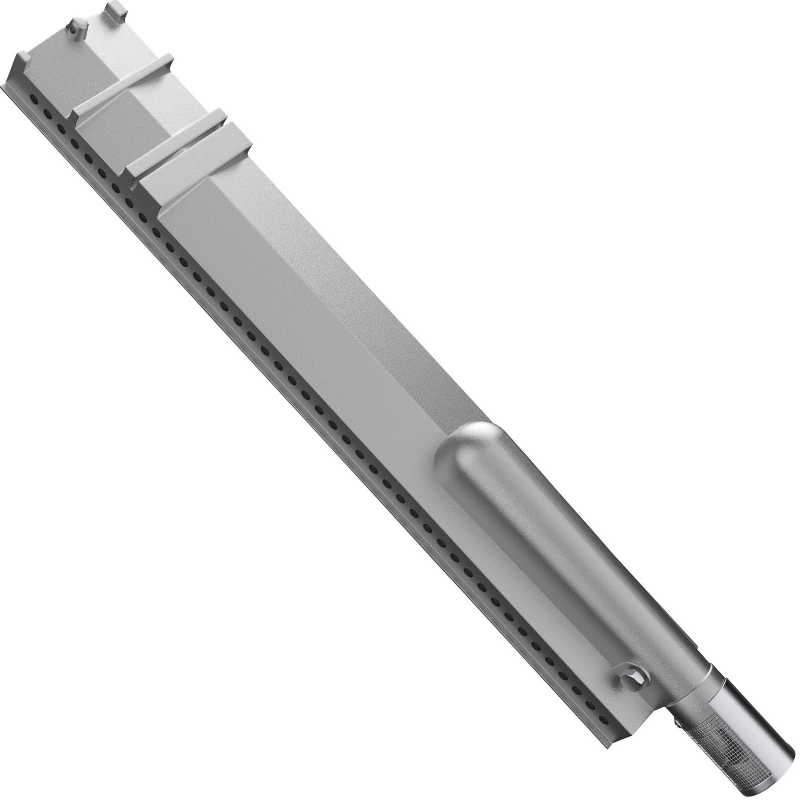 VEVOR Grill Burners, Stainless Steel BBQ Burners Replacement, 1 Pack Grill Burner Replacement, Flame Grill with 16.1\" Length Barbecue Replacement Parts with Evenly Burning for for Premium Gas Grills 