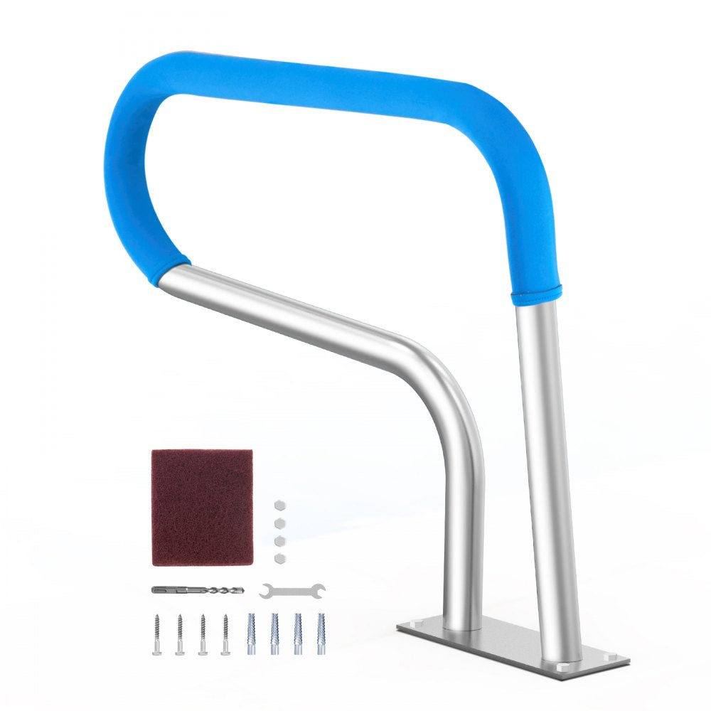 VEVOR Pool Handrail 32 x 23 inch Stainless Steel with Base Plate for Spas 
