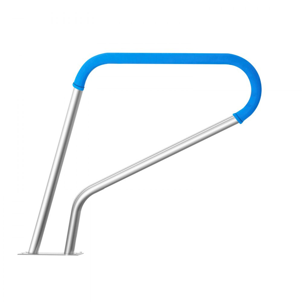 VEVOR Pool Handrail 39 x 32 inch Stainless Steel with Base Plate for Spas 