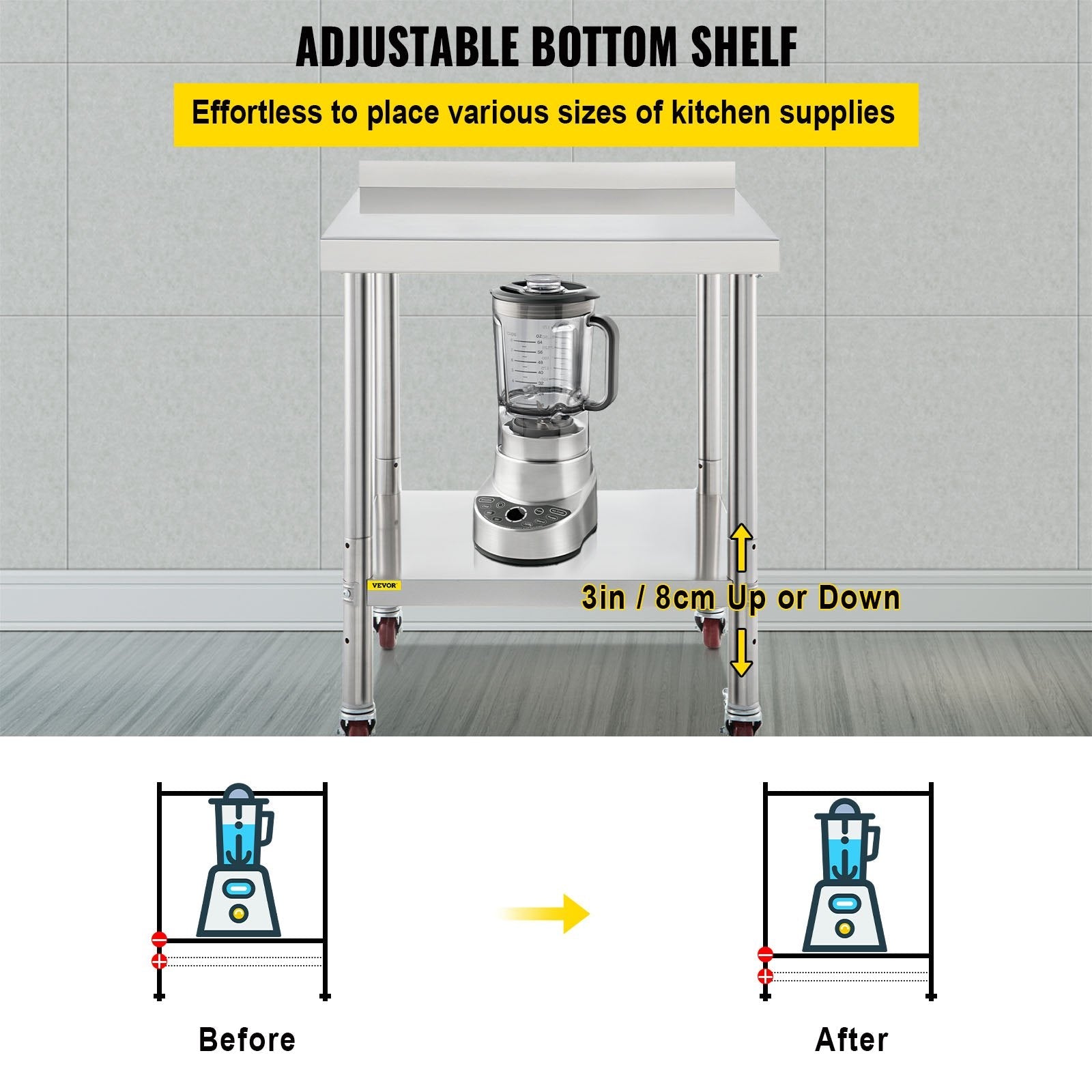 VEVOR Fire Pit Wind Guard, 14 x 14 x 6 inch Glass Flame Guard, Oblong Glass Shield, 0.3" Thick Fire Table, Clear Tempered Glass Flame Guard, Steady Feet Tree Pit Guard for Propane, Gas, Outdoor 