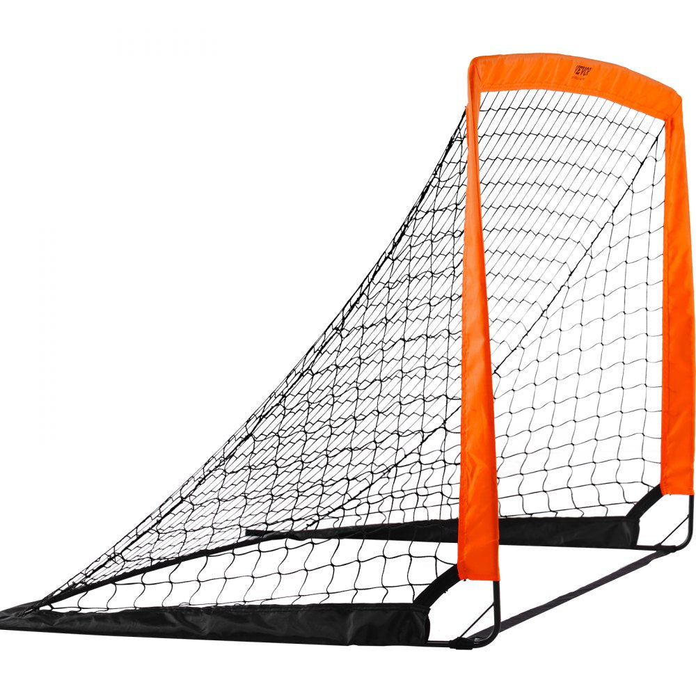 VEVOR Portable Soccer Goal, 4x3 ft Kids Backyard Soccer Net, Foldable Pop Up Practice Soccer Net, Mini Youth Training Soccer Goal Set, All-Weather Indoor Outdoor Soccer Goals with Carry Bag, 1 Pack 