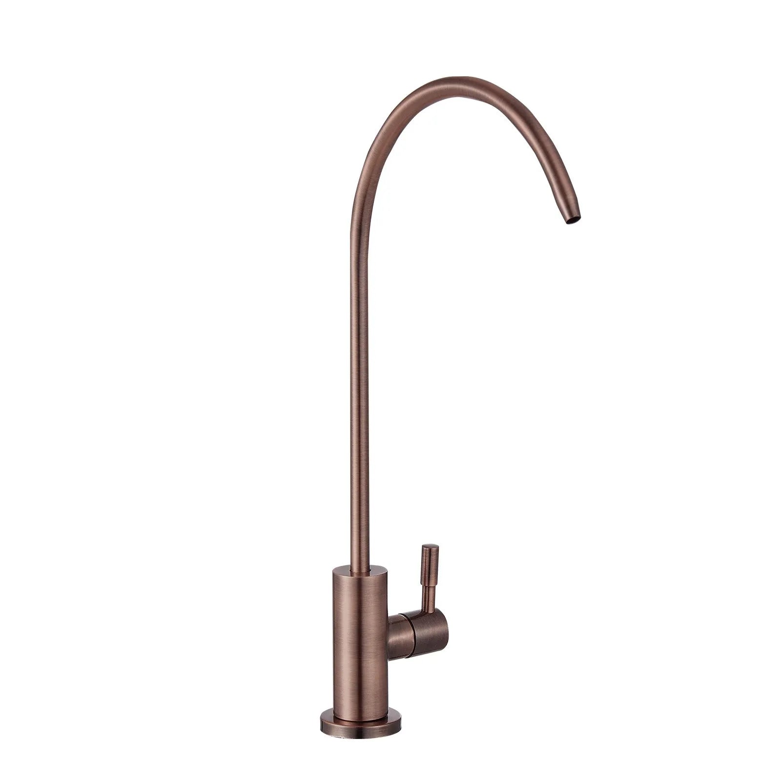 VEVOR Ro Water Faucet, Lead-Free Stainless Steel Faucet, Drinking Water Faucets with Solid Brass Valve, Anti-Rust & Durability Drinking Water Faucets For Kitchen, Bar Counter, Cafe, Antique Bronze 
