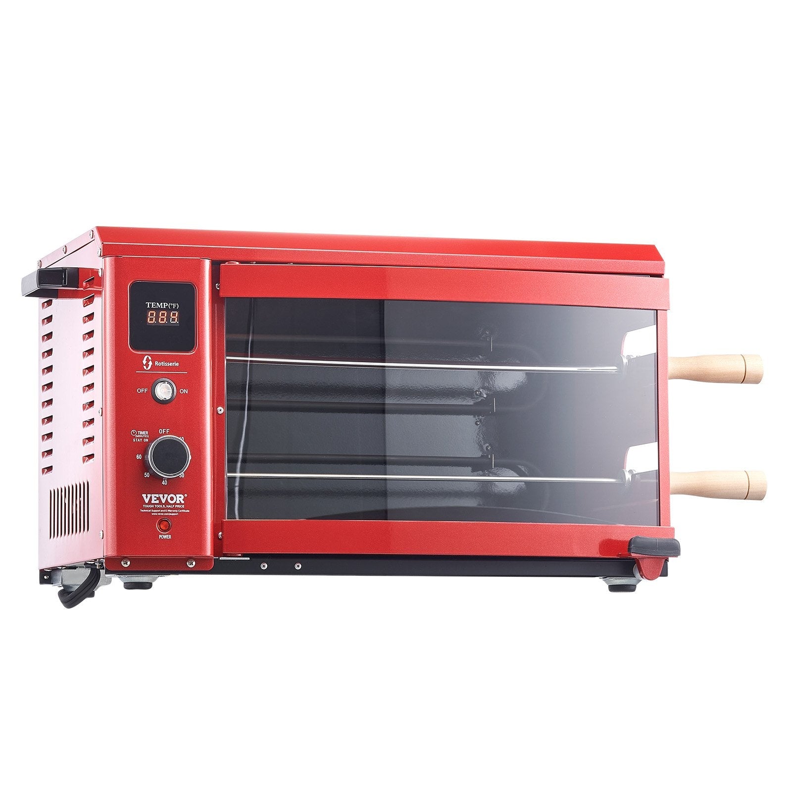 VEVOR Stainless Steel Shawarma Grill Machine Electric Gyro Rotisserie Machine 