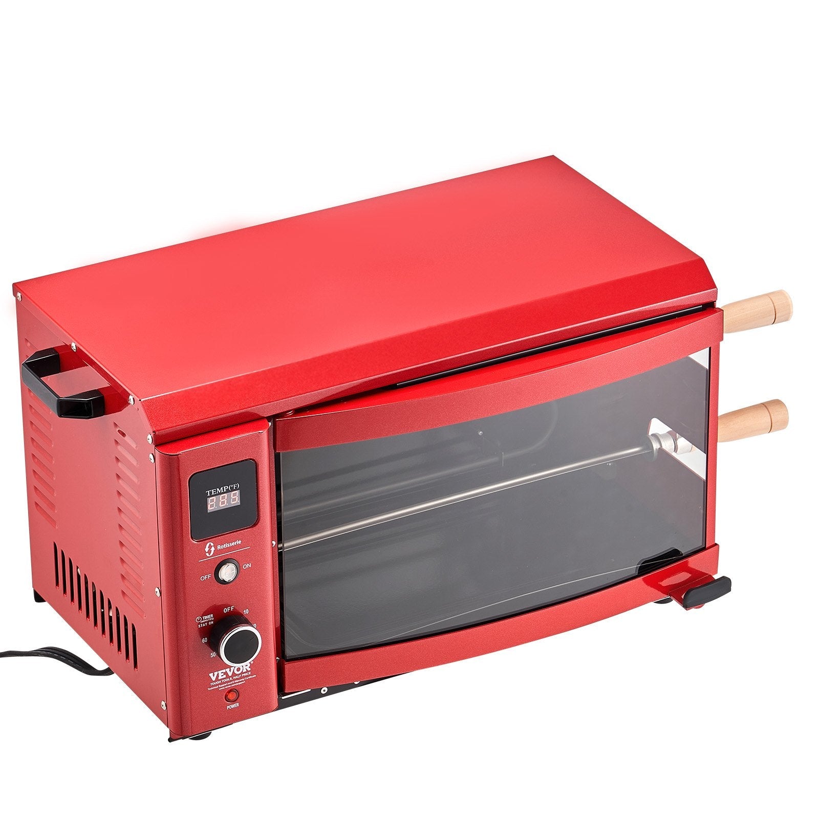 VEVOR Stainless Steel Shawarma Grill Machine Electric Gyro Rotisserie Machine 