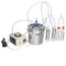 VEVOR Goat Milking Machine, 6 L 304 Stainless Steel Bucket, Electric Automatic Pulsation Vacuum Milker, Portable Milker with Food-grade Silicone Cups and Tubes, Adjustable Suction for Cows and Sheep