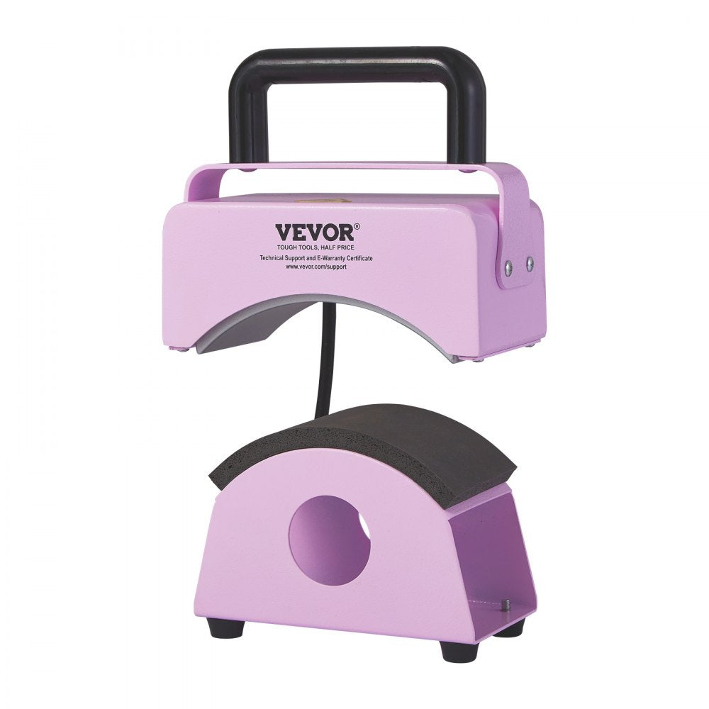 VEVOR Hat Press Machine Mini Hat Heat Press for Caps 5.9x3.15 inch Plate Purple 
