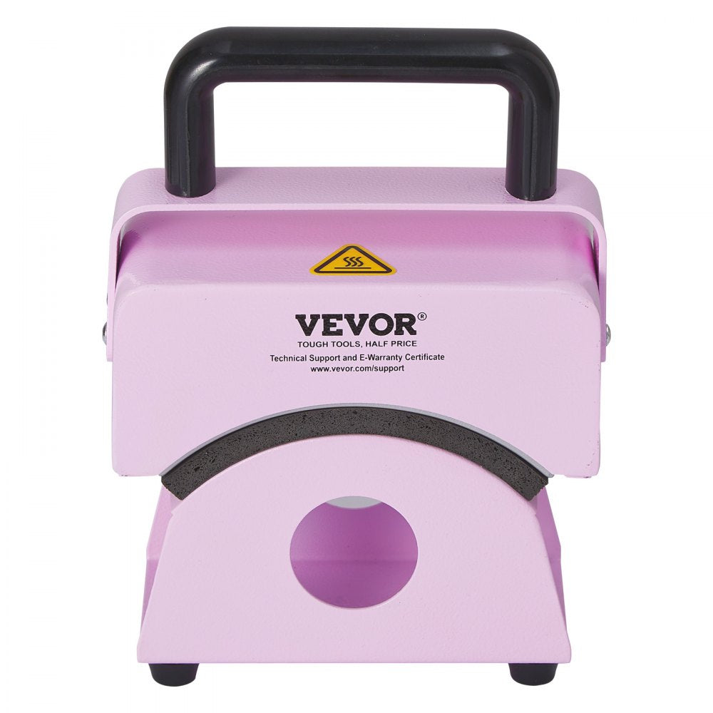 VEVOR Hat Press Machine Mini Hat Heat Press for Caps 5.9x3.15 inch Plate Purple 