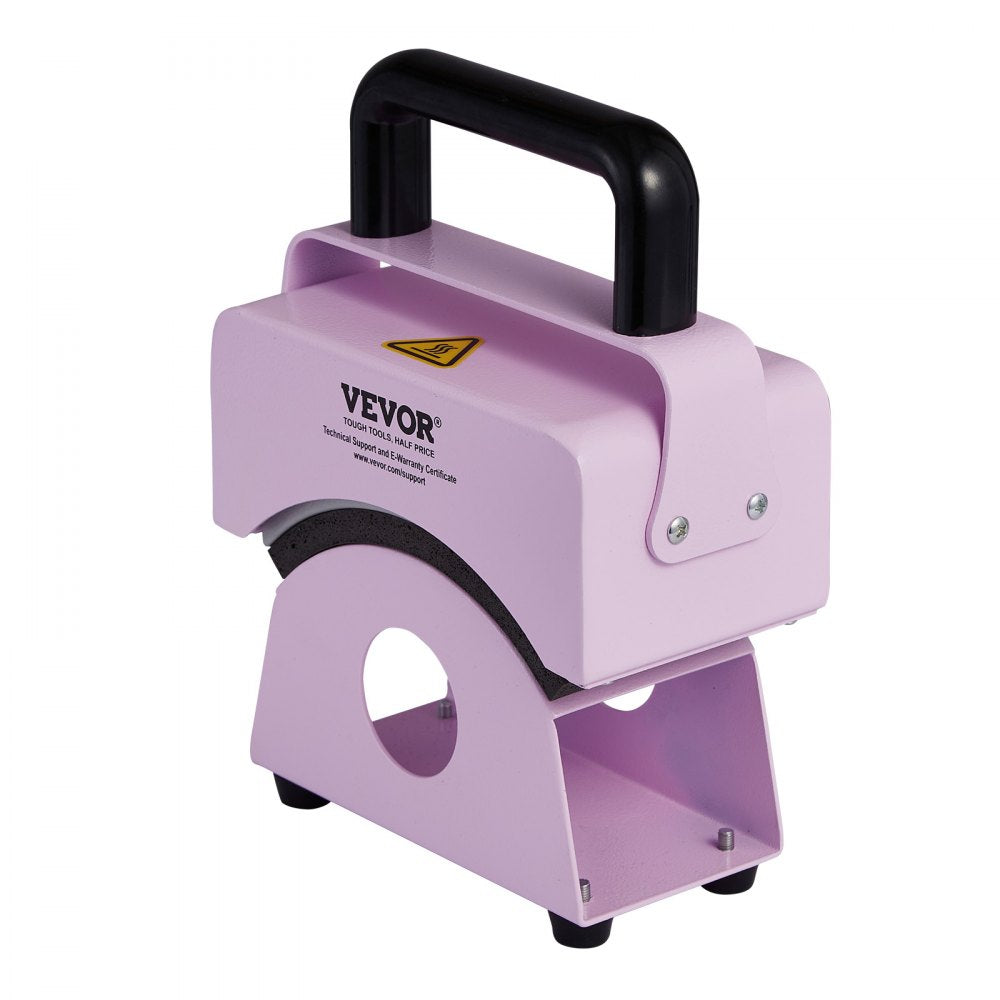 VEVOR Hat Press Machine Mini Hat Heat Press for Caps 5.9x3.15 inch Plate Purple 
