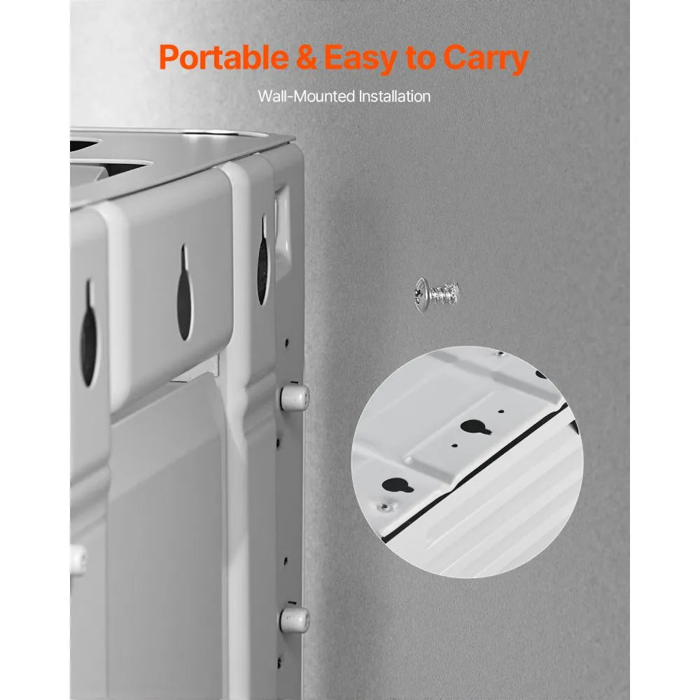 VEVOR Portable Propane Water Heater 10L Tankless with Accessory Regulator