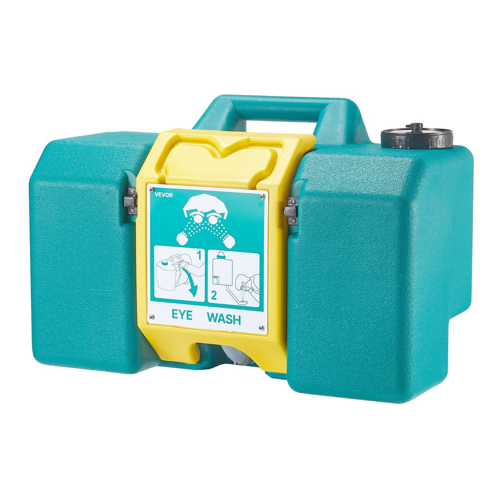VEVOR Portable Eye Wash Station 8-Gallon OSHA-Approved Emergency Eyewash Station 