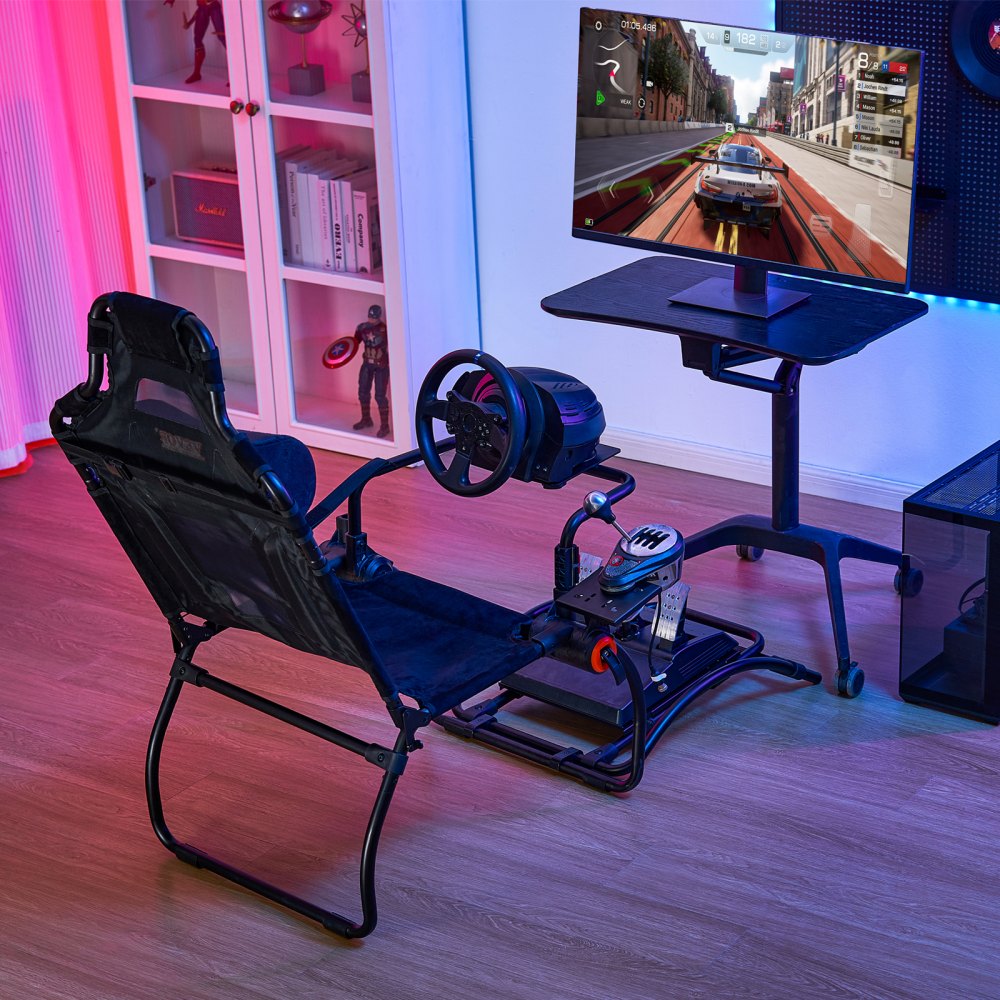 VEVOR Racing Wheel Stand Foldable for Logitech G923/G920/G29 Compact 