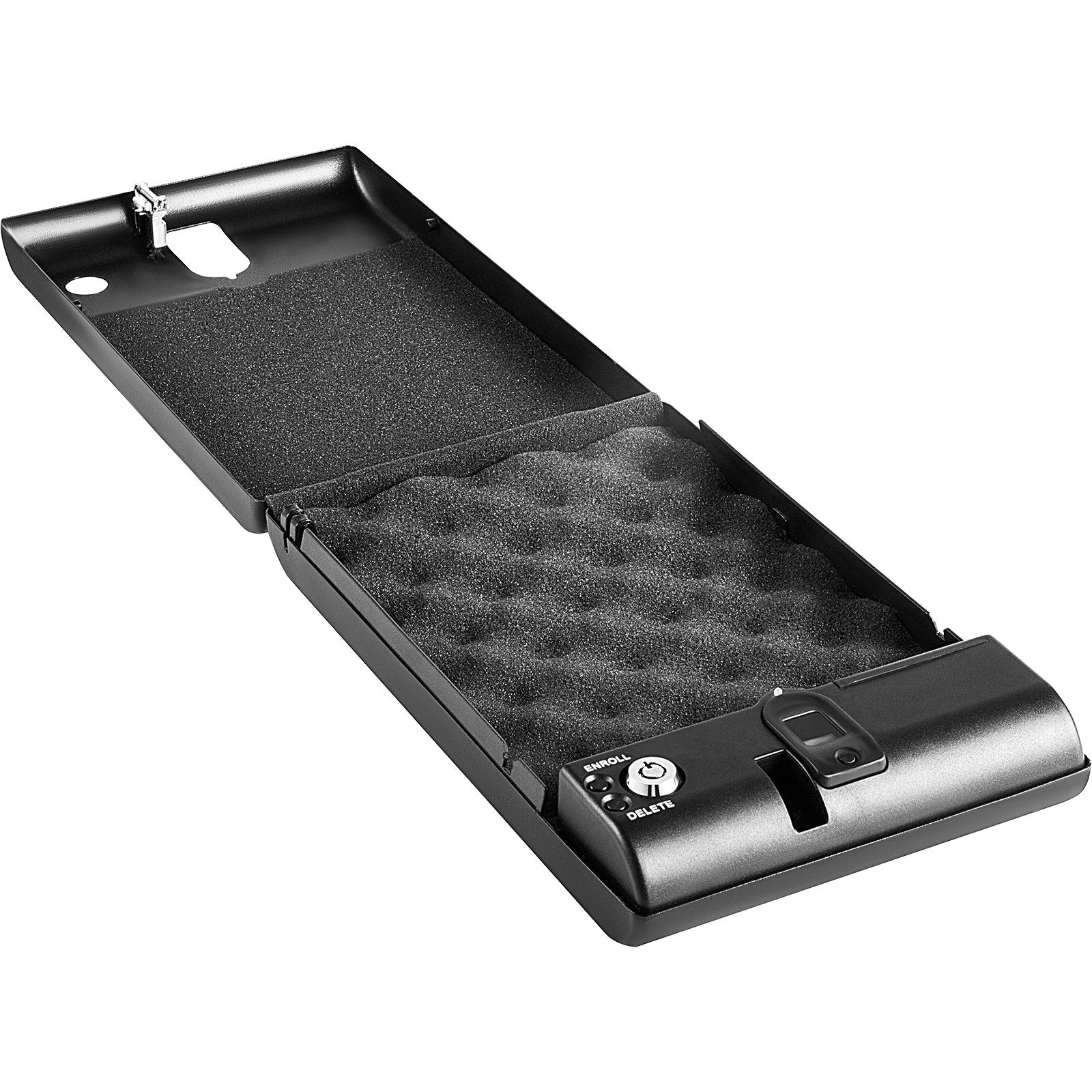 VEVOR Gun Safe for Pistols Small Handgun Lock Box with Combination Lock Portable Safe Box Handgun Security Quick Access for Car, Home, Travel, Office 