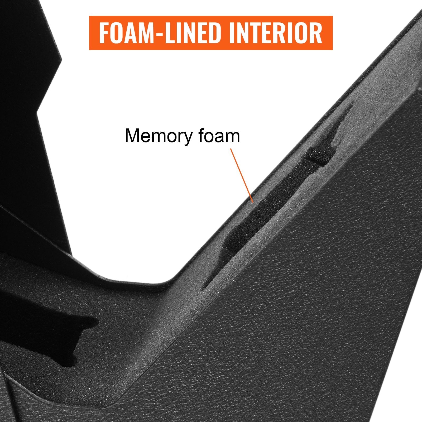 VEVOR Handgun Safe Box Fingerprint Pistol Gun Safes Gun Storage Case Handgun Holder Quick Access Security Lock Key Vault?OS580SE? 