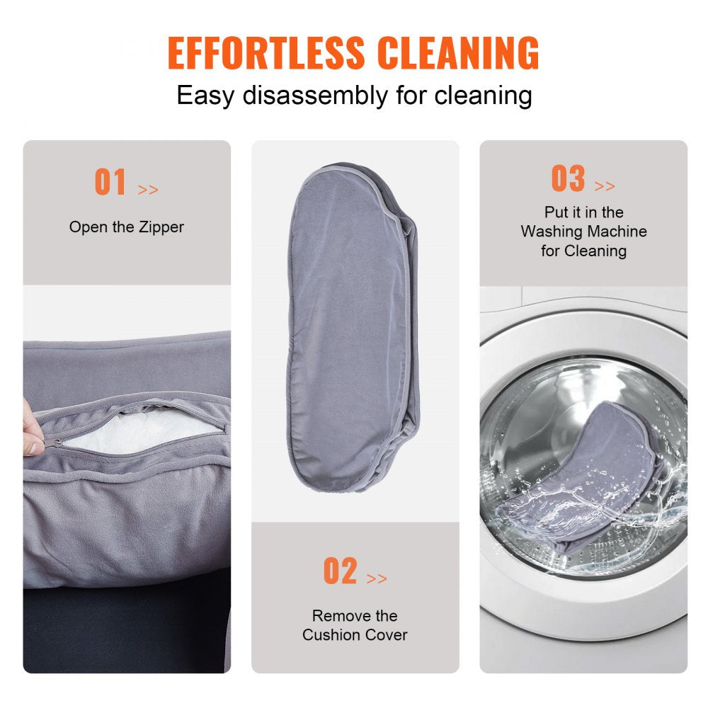 VEVOR Pet Sofa, Dog Couch for Small Dogs and Cats, Soft Velvety Dog Sofa Bed, 66 lbs Loading Cat Sofa, Dark Grey 