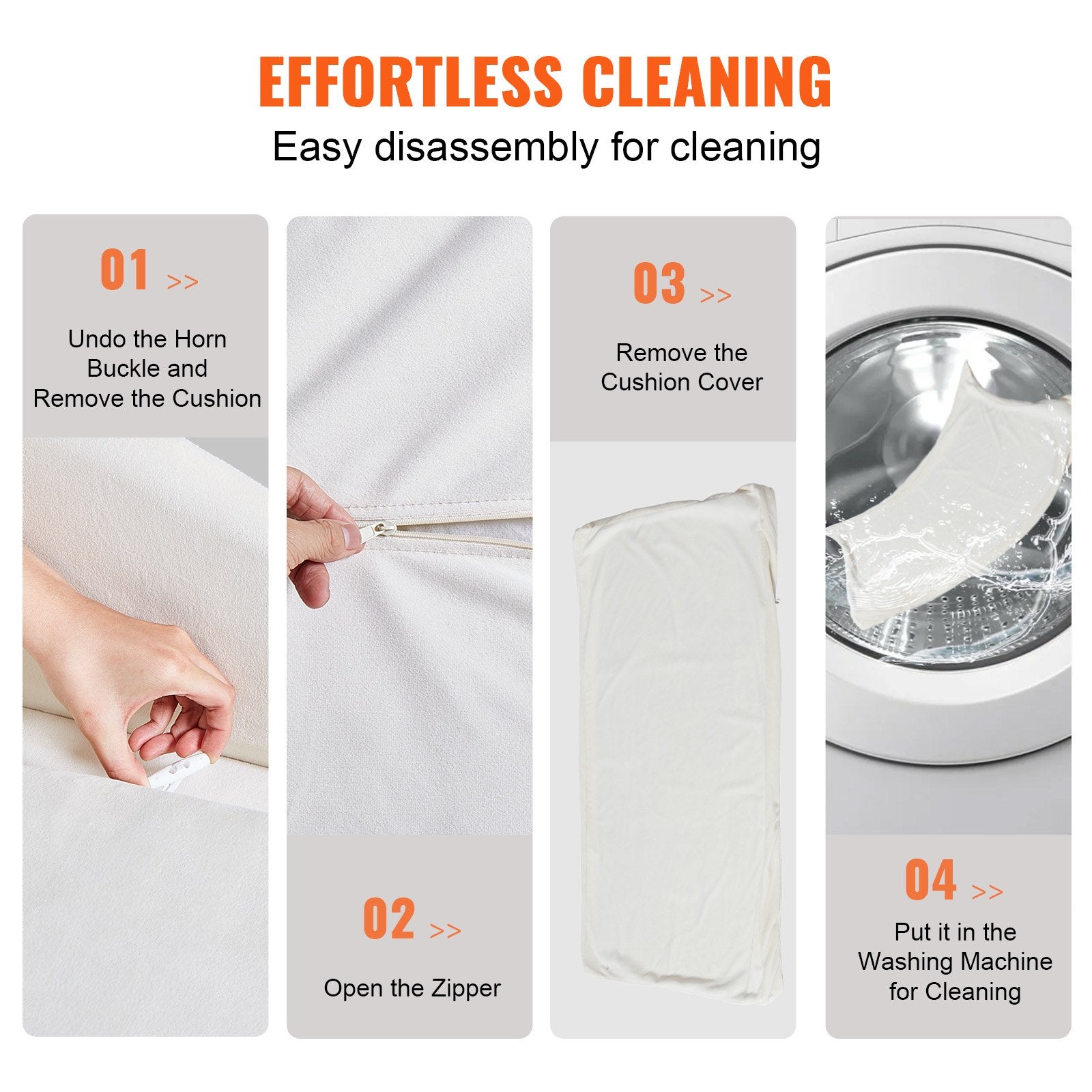 VEVOR Pet Sofa, Dog Couch for Large-Sized Dogs and Cats, Soft Velvety Dog Sofa Bed, 110 lbs Loading Cat Sofa, White 