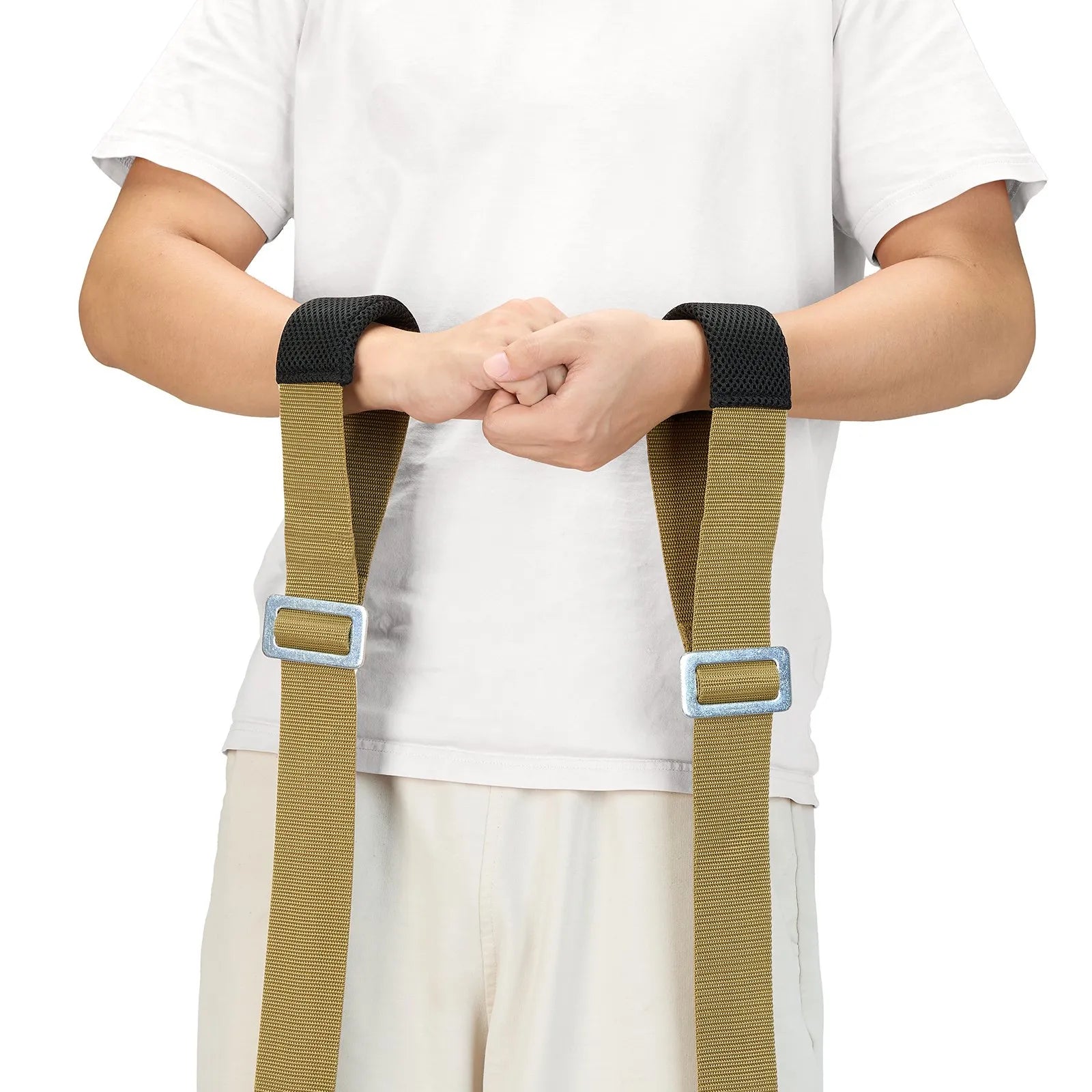 VEVOR Moving Straps, Supports up to 1000 lbs, 2-Person Lifting and Moving System with 2 Harness Straps & 2 Load-bearing Straps, Adjustable Lifting Shoulder Straps Move Furniture Appliances Mattresses 