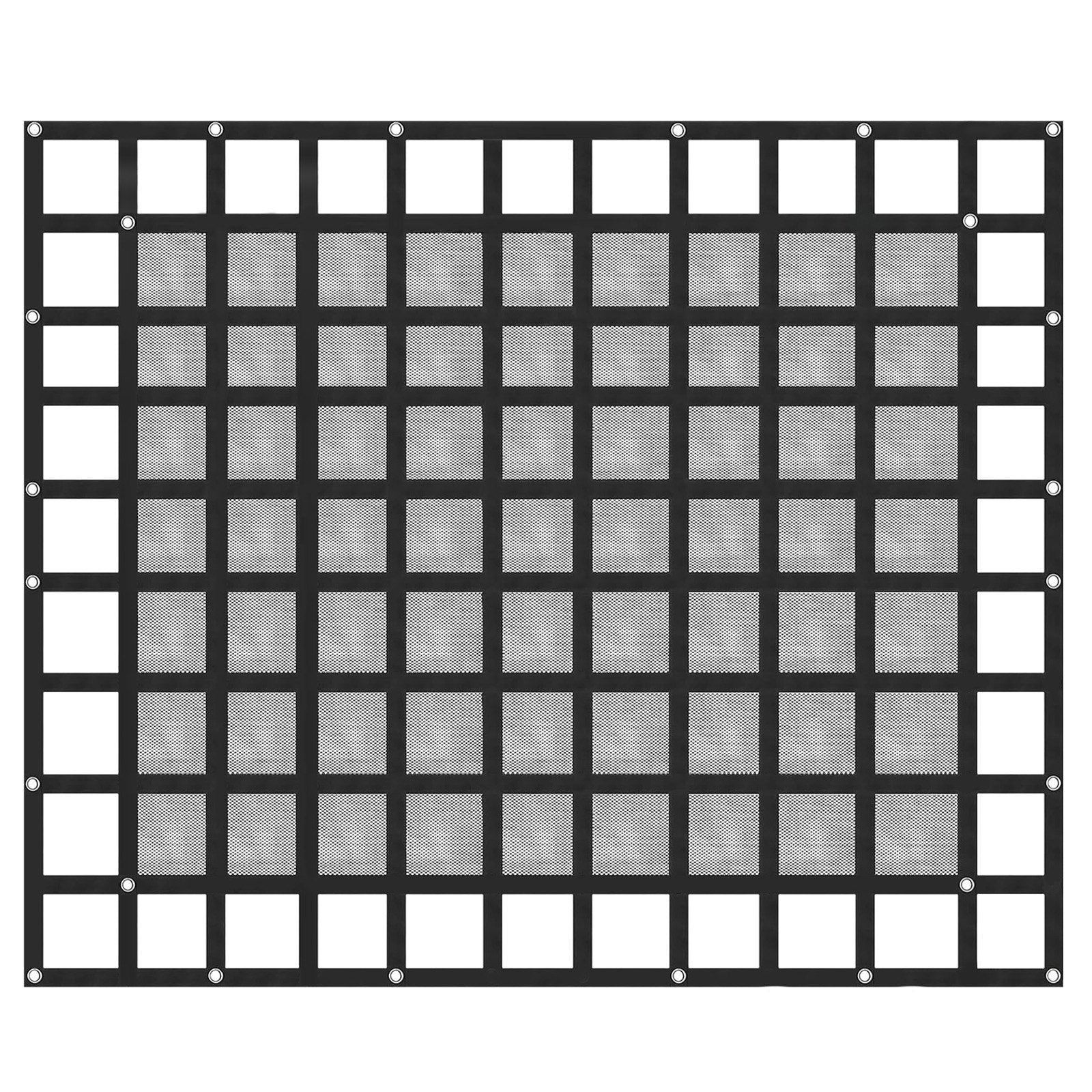 8' X 6.7' Cargo Net With Mesh Truck Bed Cargo Net Capacity 1100lbs Heavy Duty 