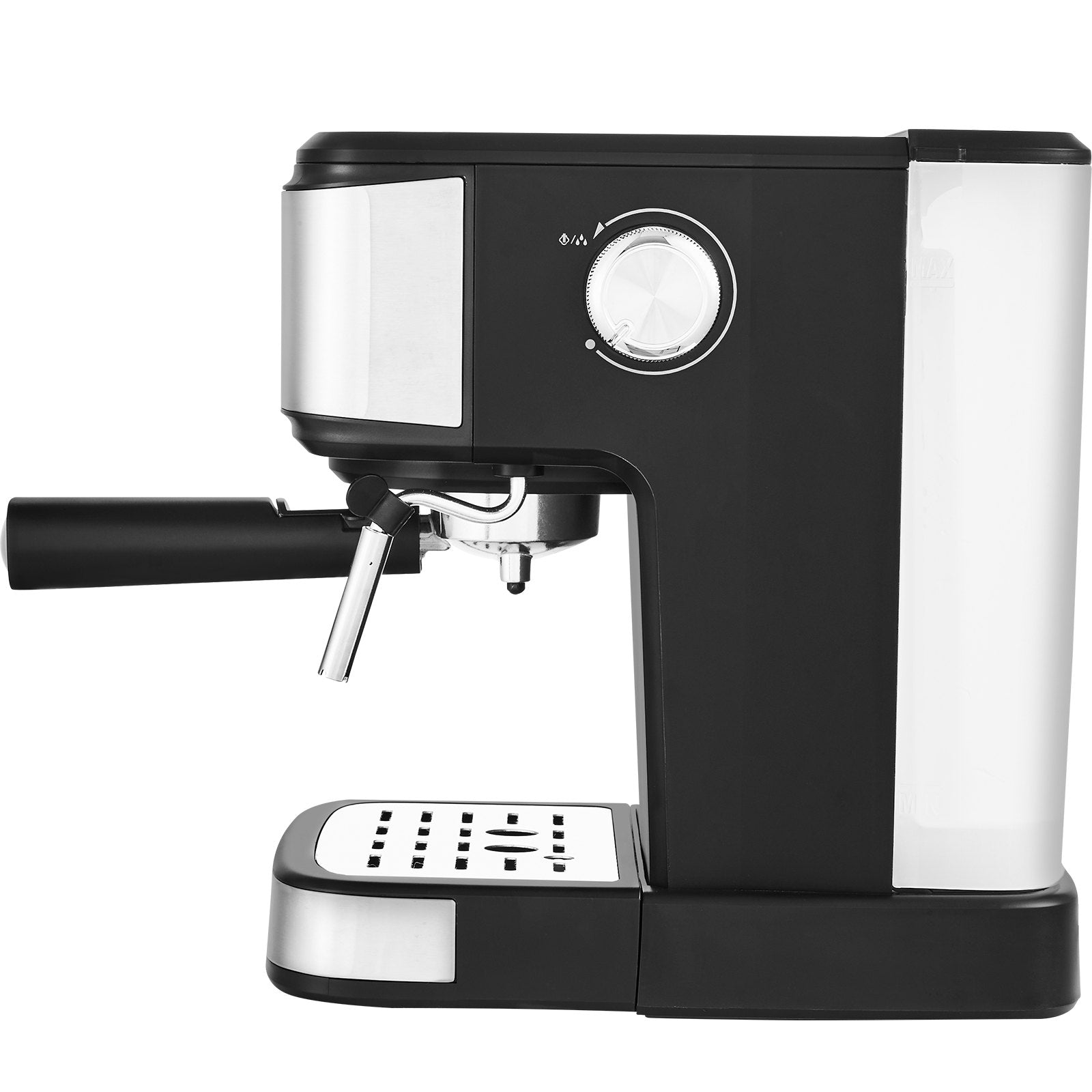 VEVOR Espresso Machine, 15 Bar Coffee and Espresso Maker with Milk Frother Steam Wand, Professional Semi-Automatic Cappuccino Latte Machine with Touch Screen & Removable Water Tank, NTC Control System 