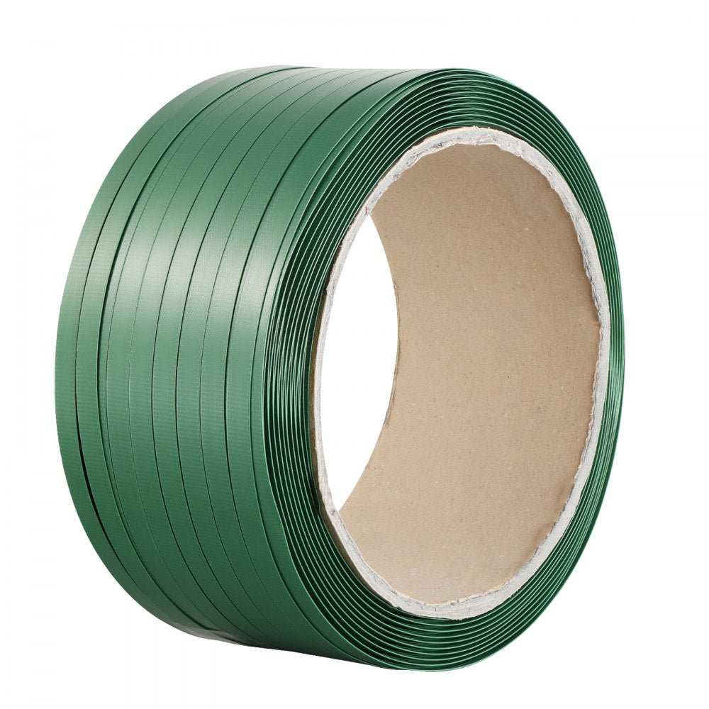 VEVOR Packaging Polyester PET Strapping Roll 0.63" x 0.03" x 1000' Banding Strap 