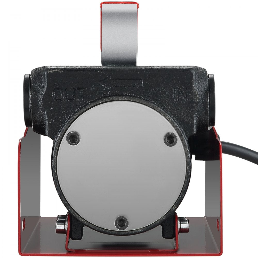 VEVOR Fuel Transfer Pump, 12V DC 10 GPM 26.2 ft Lift, Portable Electric Diesel Transfer Extractor Pump Kit with Automatic Shut-off Nozzle, Delivery & Suction Hose for Diesel, Kerosene, Transformer Oil 