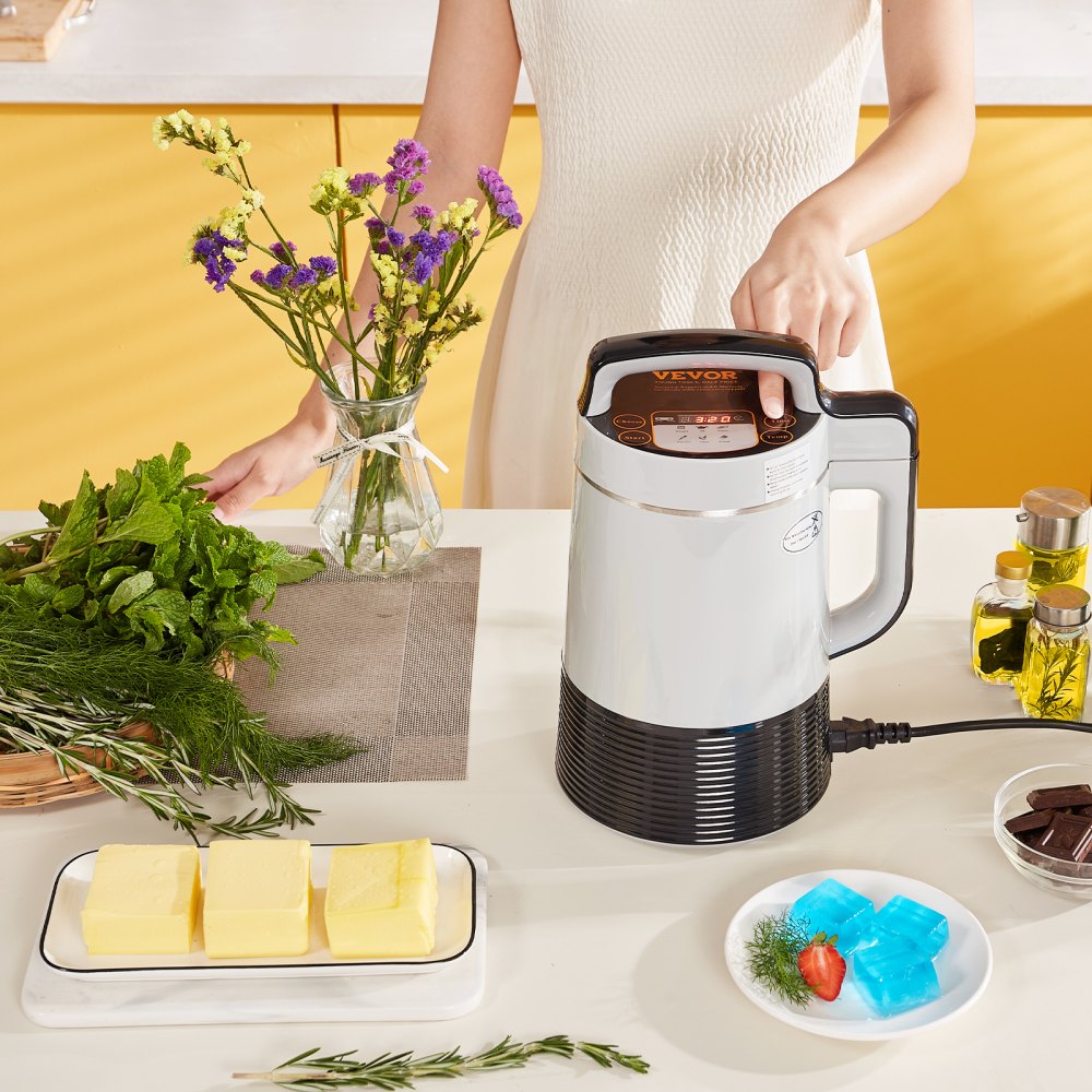 VEVOR Butter Infuser Machine, 6 Functions Herbal Infuser, Magic Butter Machine & Oil Infusion Machine with Customizable Temperature And Time, Herbal Recipe Book & All Accessories Included 