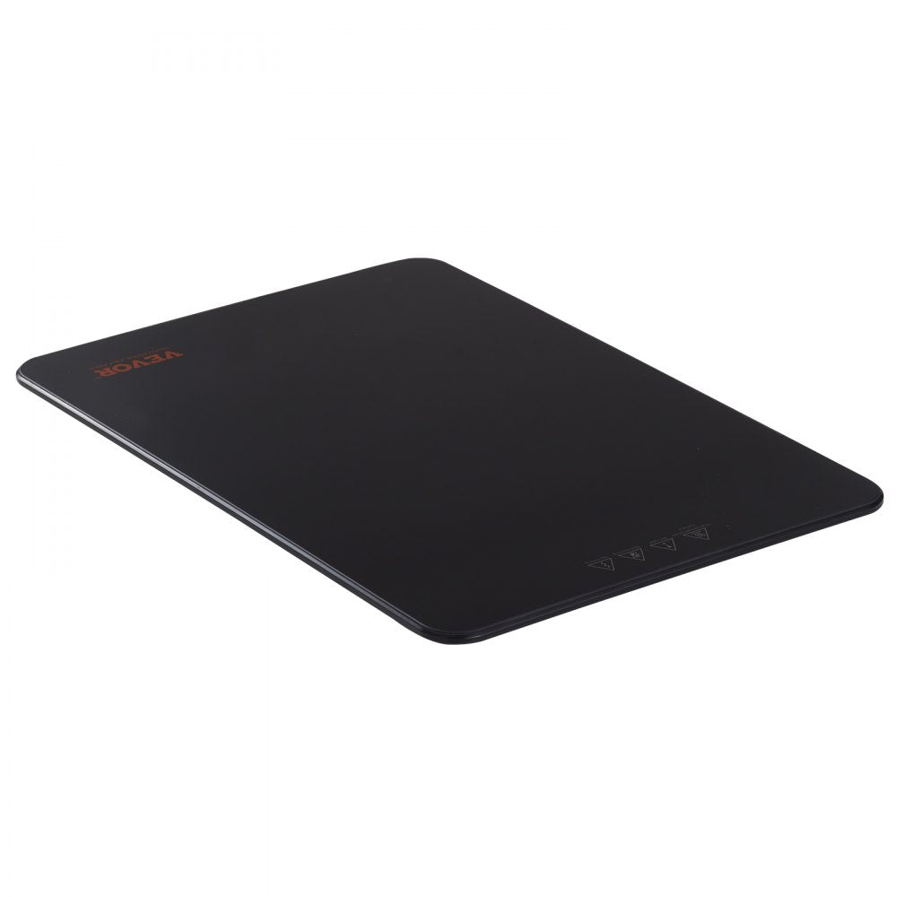 VEVOR Electric Warming Tray, 16.5" x 11" Portable Tempered Glass Heating Tray with Temperature Control (65-90?), Perfect for Dinner, Catering, House, Parties, Events, Entertaining and Holiday, Black 