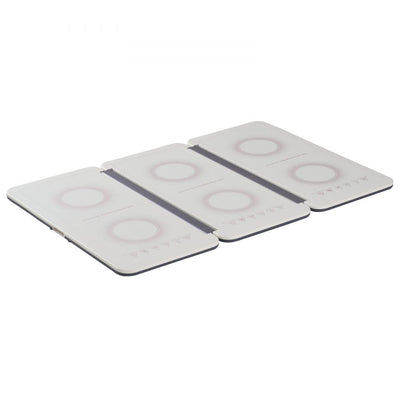VEVOR Electric Warming Tray, 18.9" x 10.2" Portable Cold Rolled Sheet Heating Tray with Temperature Control (35-100?), Perfect for Catering, House, Parties, Events, Entertaining and Holiday, White 