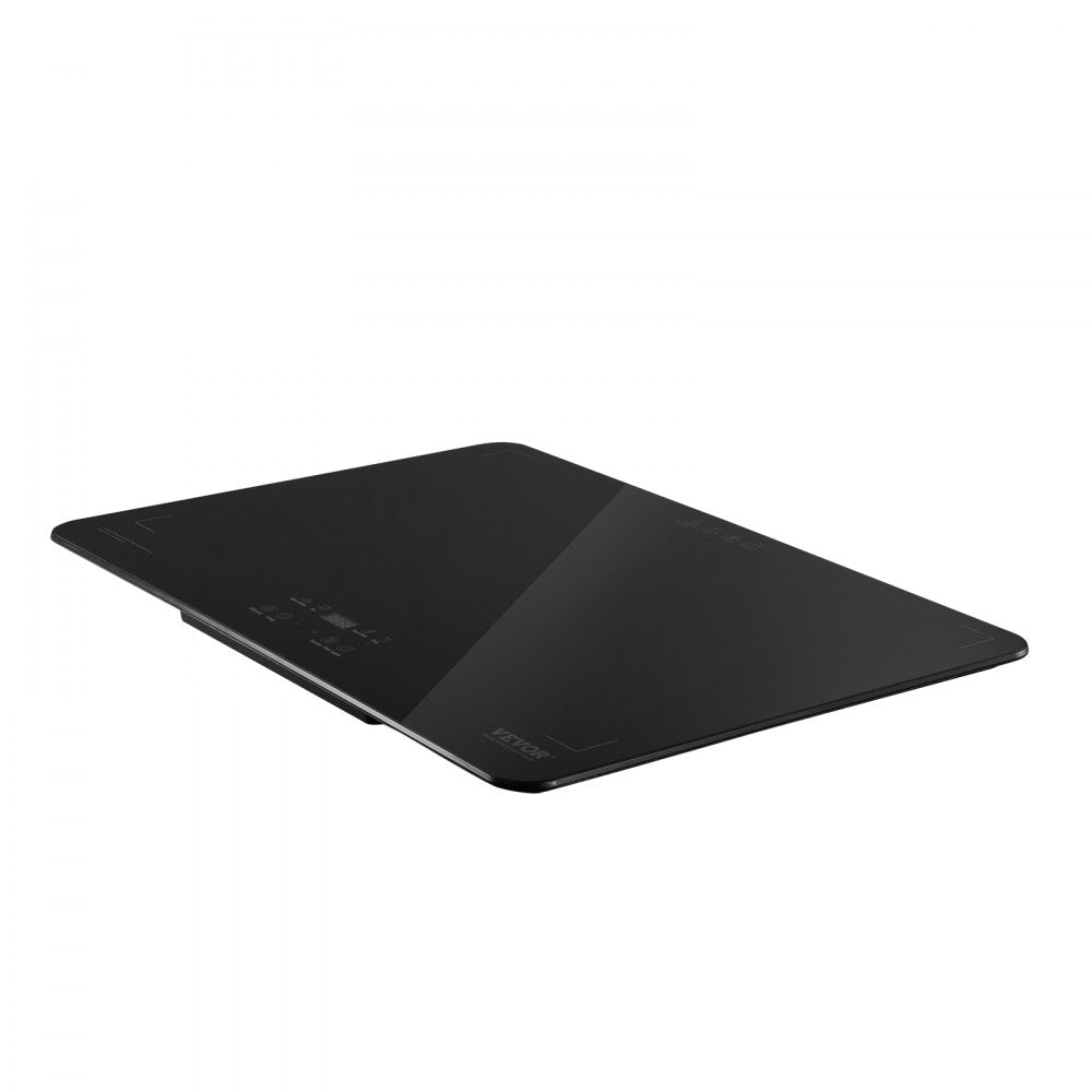 VEVOR Electric Warming Tray Buffet Food Warming w/ Temp Control Tempered Glass 