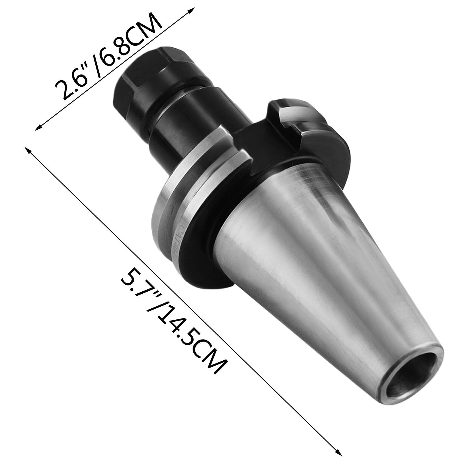 VEVOR CAT40 Tooling Er32 ER16 Collet End Mill Holder Drill Chuck Face Mill Precision Keyless Drill Chuck Mill Cutter ER32 Collets Heavy-duty Hand Tools 