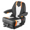 VEVOR Universal Forklift Seat Fold Down Tractor Suspension Seat Adjustable Back