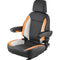 VEVOR Forklift Seat Mower Tractor Seat Adjustable Back Seatbelt & Headrest