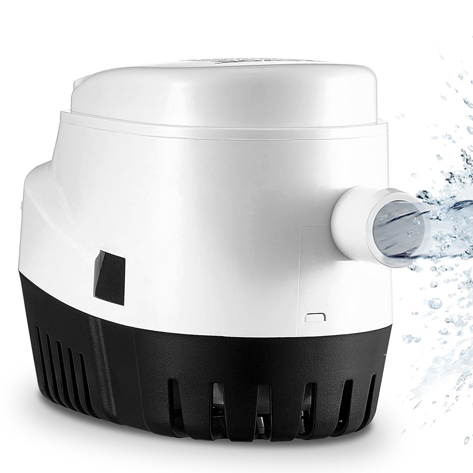 VEVOR Bilge Pump, 750GPH 12V Automatic Submersible Boat Bilge Water Pump with Float Switch, 0.7" Outlet Diameter, Small Boat Bilge Pump, Marine Electric Bilge Pump for Boats, Ponds, Pools, Basements 
