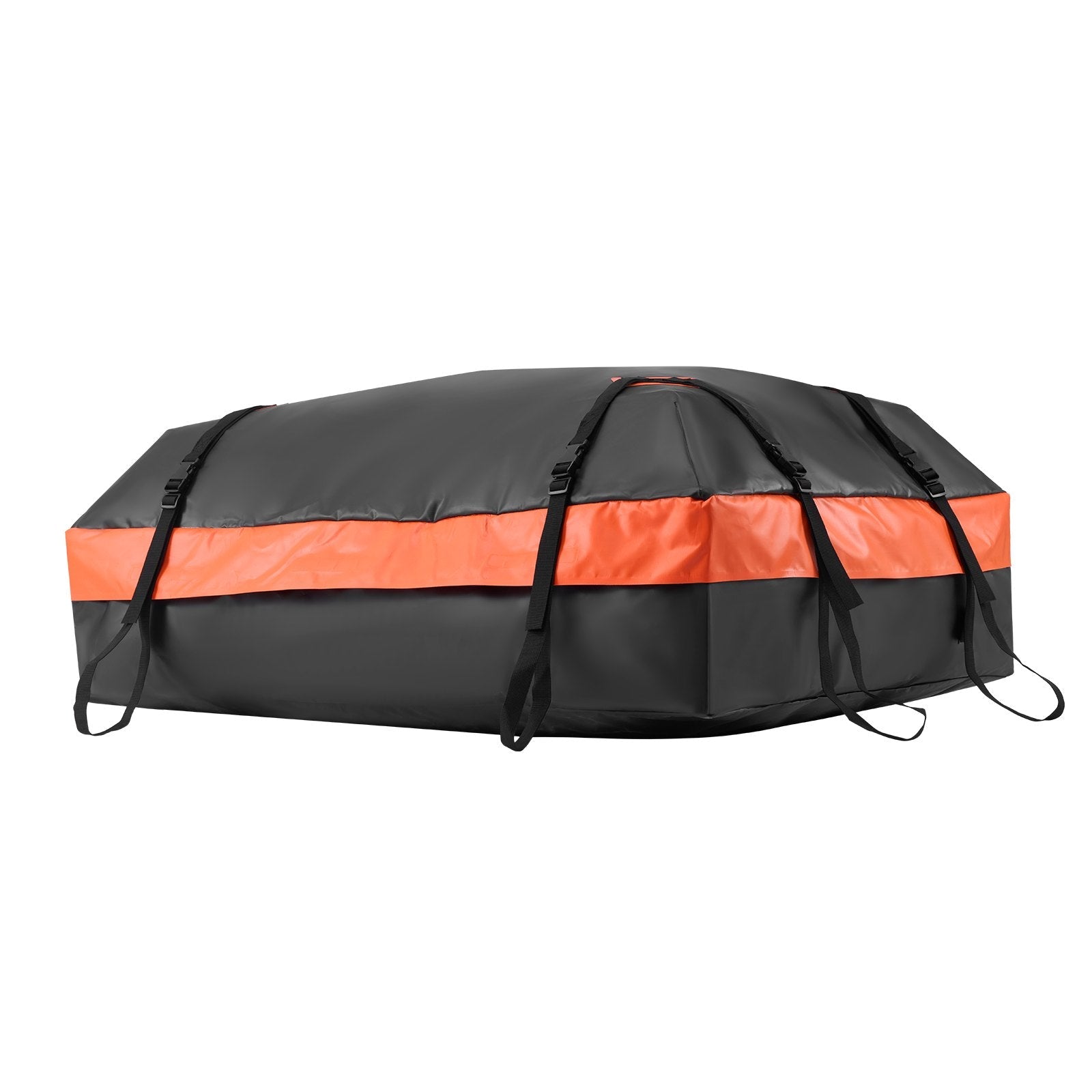 VEVOR Car Rooftop Cargo Carrier Bag 15 Cubic Feet Roof Cargo Carrier 840D PVC 