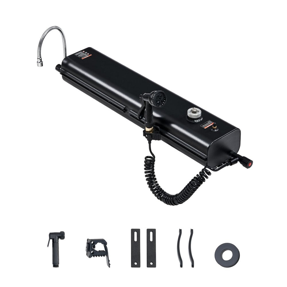 VEVOR 4 Gal Roof Rack Water Tank Portable Water Tank with Splash-Guard Panel 