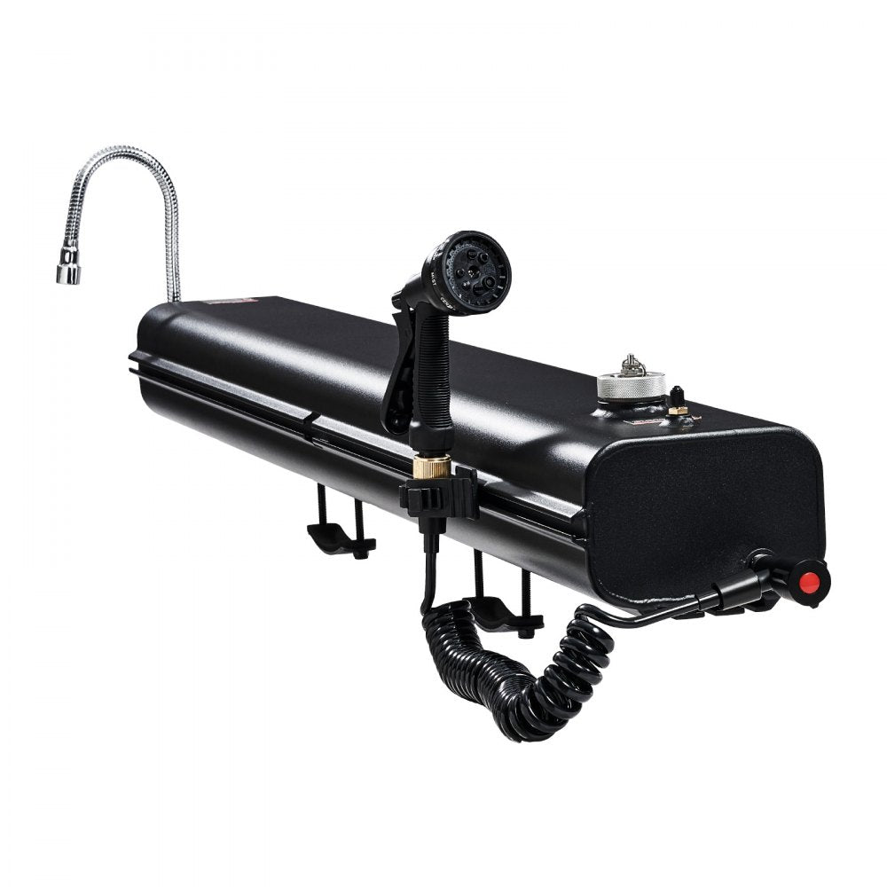 VEVOR 7 Gal Roof Rack Water Tank Portable Water Tank with Splash-Guard Panel 
