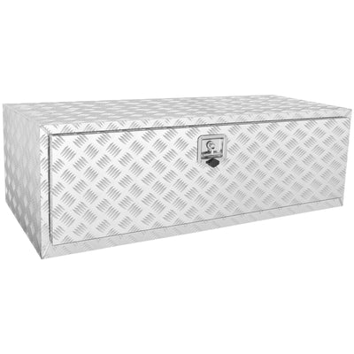 VEVOR Underbody Aluminum Truck Tool Box 48" x 24" x 24" Trailer RV Tool Storage 