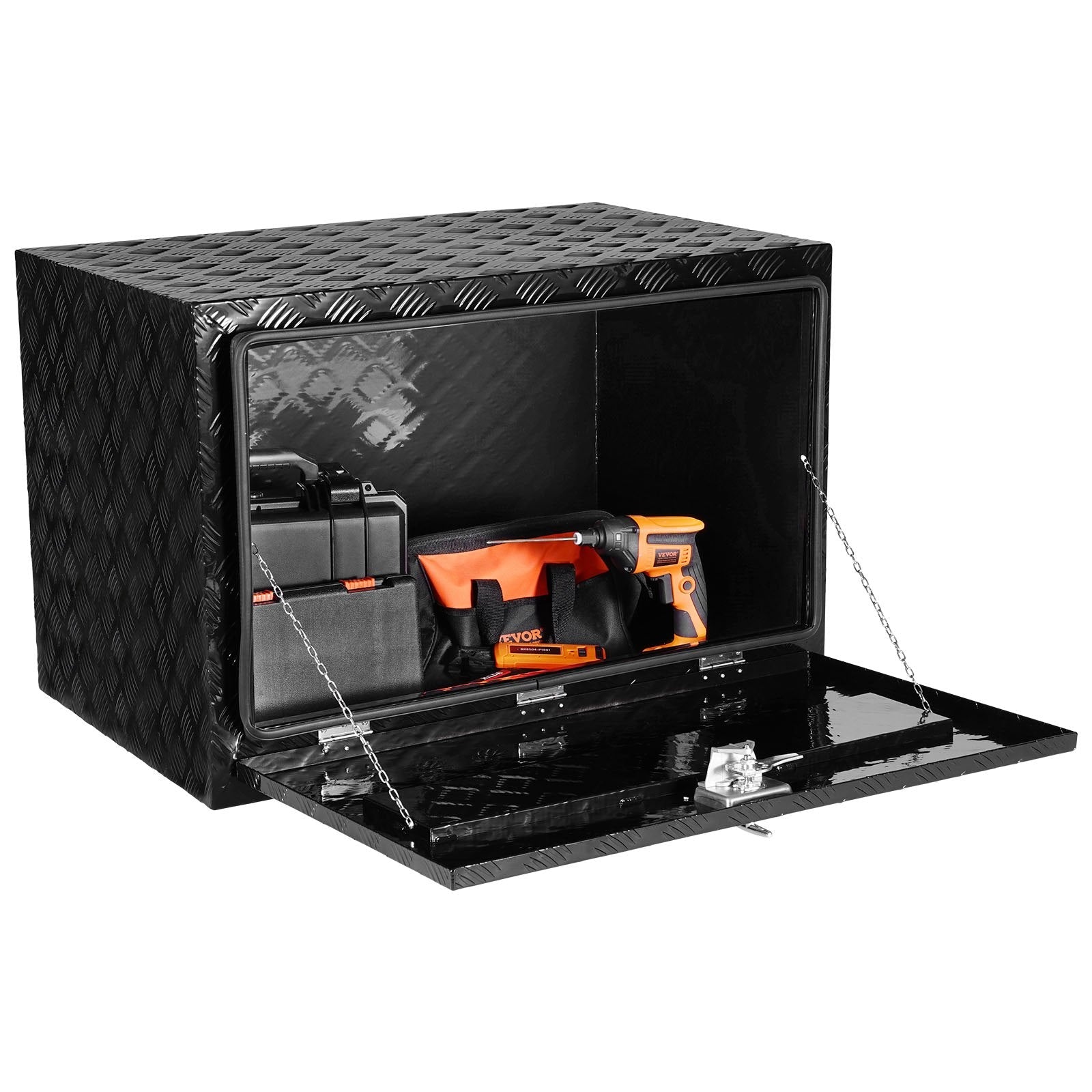 VEVOR Underbody Aluminum Truck Tool Box 36" x 24" x 24" Trailer RV Tool Storage 