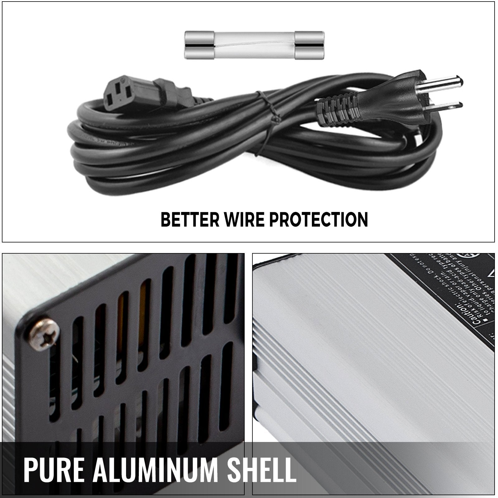 36v 5a Golf Cart Battery Charger For Club Car Lead Acid 110-120v Ac Ez Go 