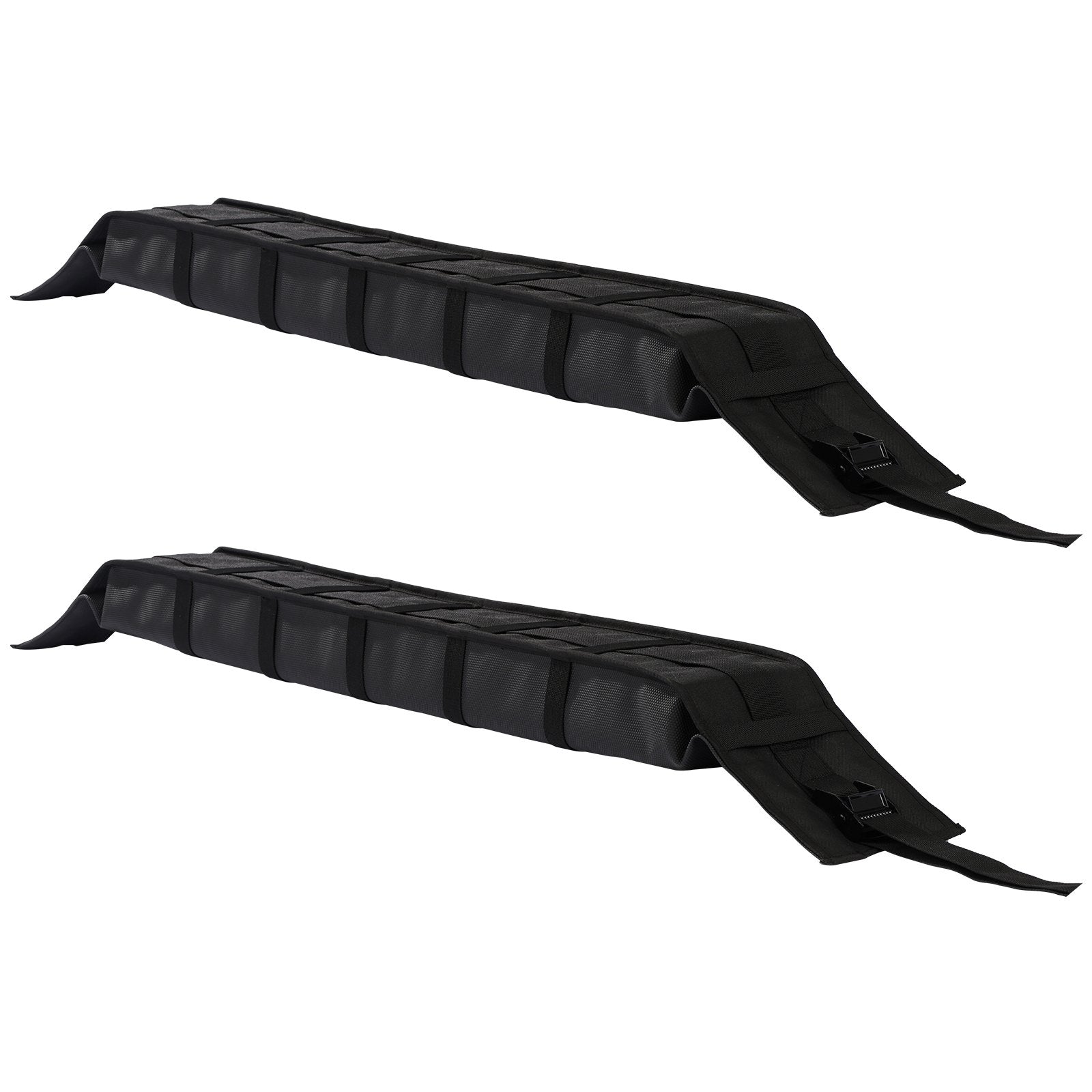 VEVOR Soft Roof Rack Pads 33in 176lbs Load Capacity for Kayak Canoe Surfboard Luggage 