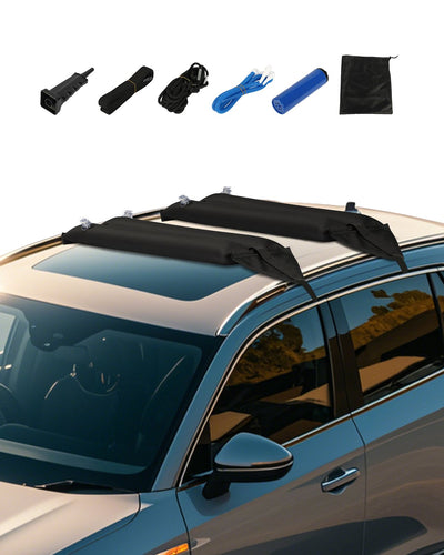 VEVOR Inflatable Roof Rack Pads 88lbs Load Capacity for Kayak Canoe Surfboard 