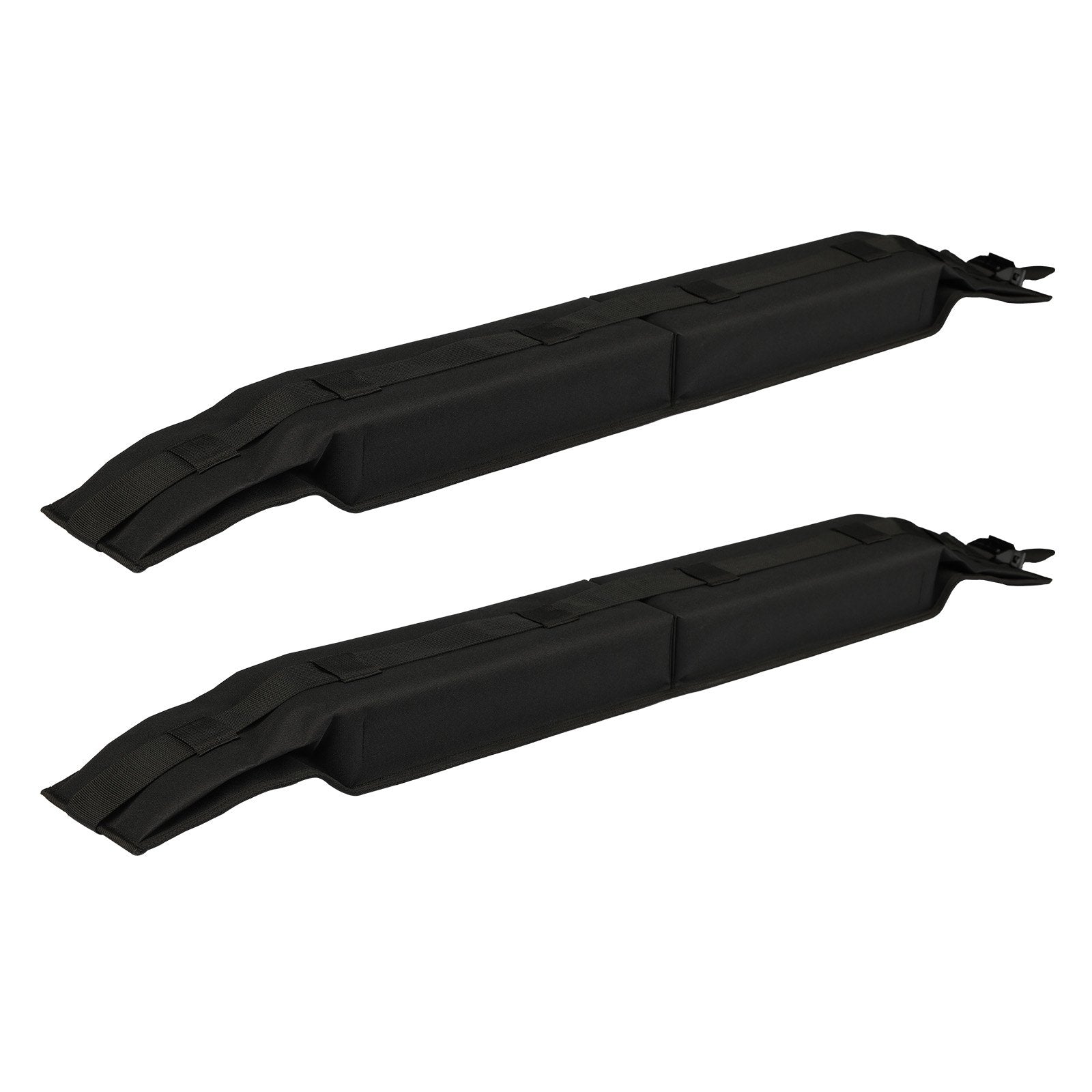 VEVOR Soft Roof Rack Pads, 31.5" Universal Car Roof Rack Pad, 176LBS Load Capacity Luggage Kayak Carrier with 4 Tie-Down Straps,  2 Quick Loop Straps & Storage Bag for SUP Canoe Snowboard Paddle Board 