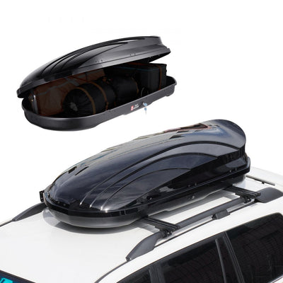VEVOR Rooftop Cargo Carrier 11 Cubic Feet Luggage Storage Box ABS for SUVs Cars 