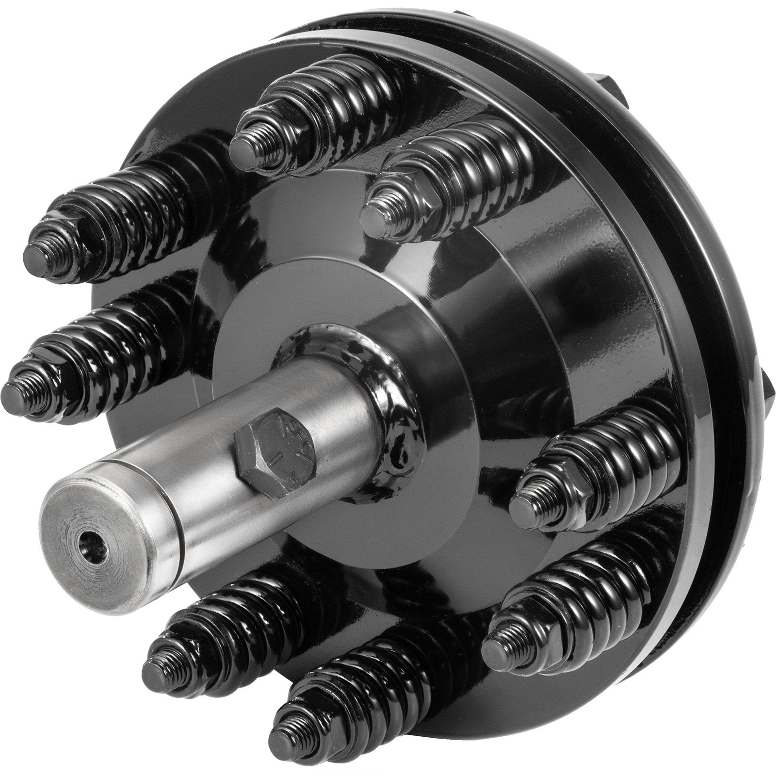 VEVOR Slip Clutch, 1 3/8” PTO Slip Clutch, Smooth Round Ends PTO Friction Clutch, Carburized Steel Tractor Slip Clutch, Adjustable Rotary Cutter Slip Clutch, Black Brush Hog Slip Clutch for PTO Shaft 