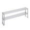 VEVOR Double Overshelf Stainless Steel Overshelf 2-Tier 12