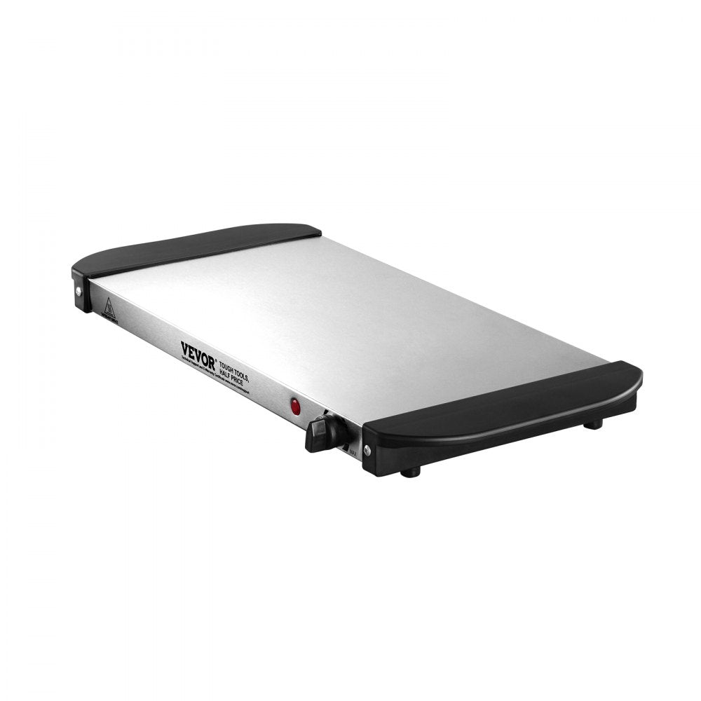 VEVOR Electric Warming Tray Buffet Food Warming w/ Temp Control Stainless Steel 