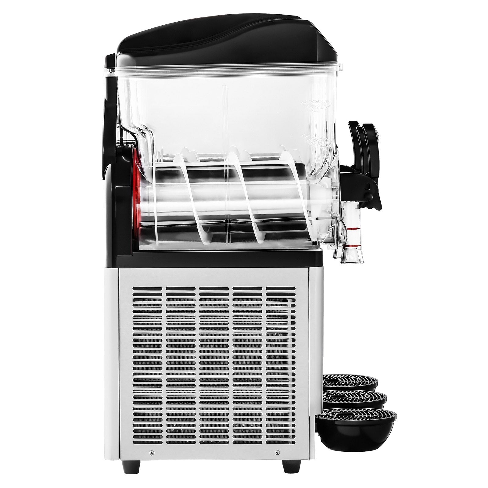 VEVOR Commercial Slushy Machine 15Lx3 Tank Margarita Smoothie Frozen Drink Maker 