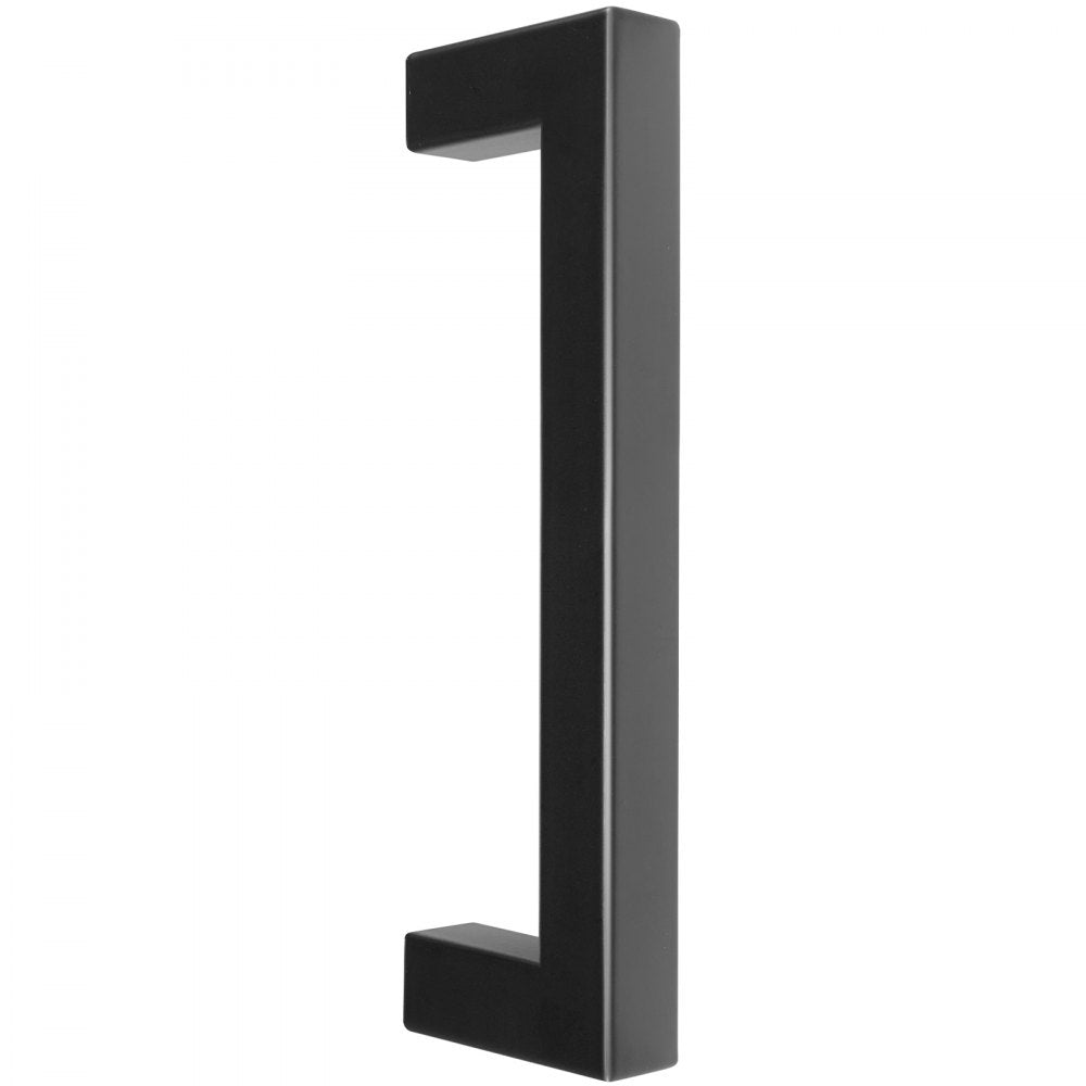 VEVOR 10 Pack Cabinet Pulls, 3.86in / 96mm Center to Center Slim Square Kitchen Cabinet Drawer, Stainless Steel Modern Kitchen Cupboard Door Handles for Kitchen Bathroom Bar Hardware Matte Black 