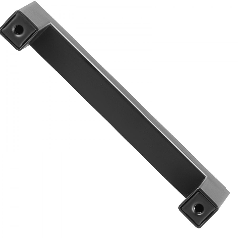 VEVOR 10 Pack Cabinet Pulls, 3.86in / 96mm Center to Center Slim Square Kitchen Cabinet Drawer, Stainless Steel Modern Kitchen Cupboard Door Handles for Kitchen Bathroom Bar Hardware Matte Black 