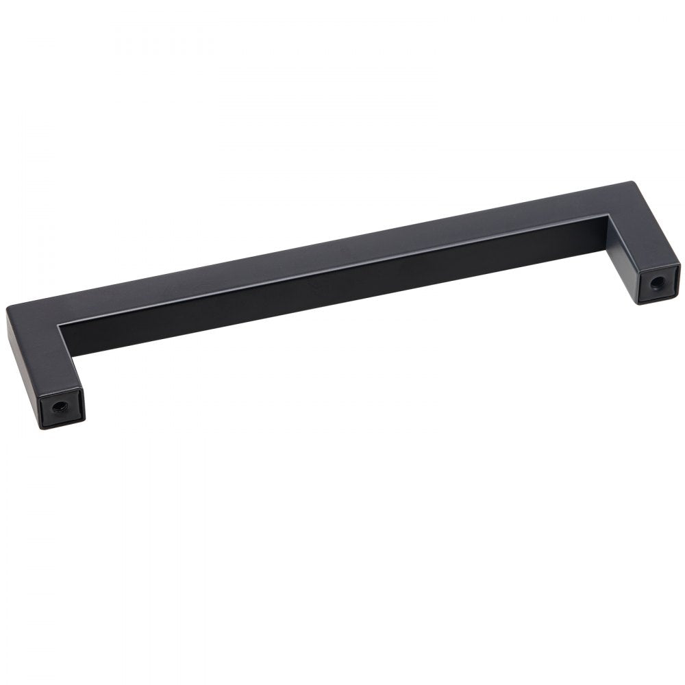 VEVOR 10 Pack Cabinet Pulls, 5.03in / 128mm Center to Center Slim Square Kitchen Cabinet Drawer, Stainless Steel Modern Kitchen Cupboard Door Handles for Kitchen Bathroom Bar Hardware Matte Black 