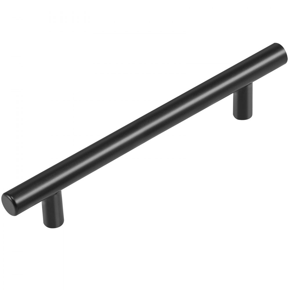 VEVOR 30 Pack Cabinet Pulls, 5.03in / 128mm Center to Center Slim Kitchen Cabinet Drawer, Stainless Steel Modern Kitchen Cupboard Door Handles for Kitchen Bathroom Bar Hardware Matte Black 